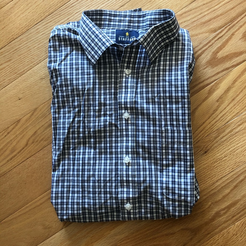 Stafford Travel Button Down Shirt
